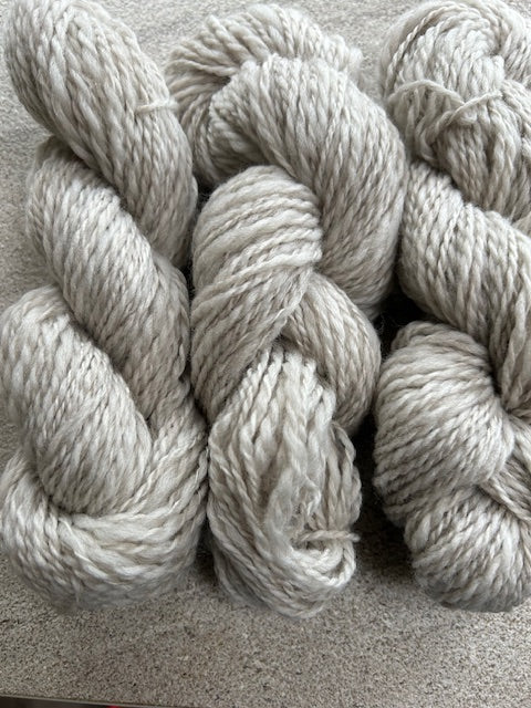 Handspun Natural New Zealand Merino